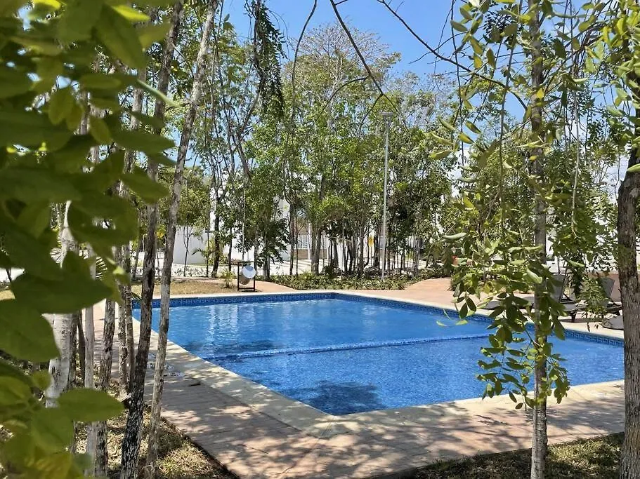Casa Mel&Roo, Terraza Interior Y Alberca Villa Playa del Carmen 0*,